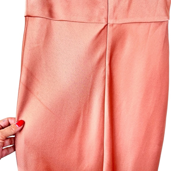 BHLDN Sachin & Babi Cali Satin Cowl Neck Slip Midi Dress Sedona Sunset SZ 8 - Picture 14 of 16